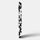 Zwart-witafdrukken Case-Mate iPhone Case (Achterkant / Links)