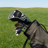 Zwart-witafdrukken Golfheadcover (Insitu)