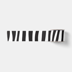 Zwart-witafdrukken van Zebra Lint