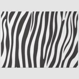 Zwart-witafdrukken van Zebra Tissuepapier