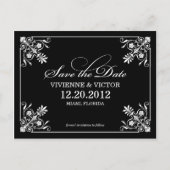 ZWART-WITAFFAIRE | SLA DE DATUM VAN AANKONDIGING O (Voorkant)