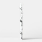 Zwart-witballetslipje Case-Mate iPhone Case (Achterkant / Rechts)