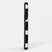 Zwart-witblauwe pooldots - Personaliseren Case-Mate iPhone Case (Achterkant/rechts)