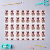 Zwart witboek tissuepapier (Craft)