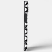 Zwart witboek ventilatorketpatroon Case-Mate iPhone case (Achterkant / Rechts)