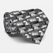 Zwart-witboeken Stropdas (Opgerold)
