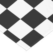 Zwart-witbord Korte Tafelloper (Hoek)