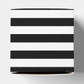 Zwart-witbruiloft Bedankdoosjes (Bovenkant)