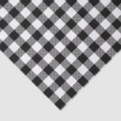 Zwart-witbuffel plakpapier tissuepapier (Detail)