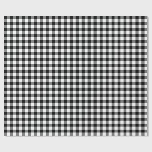 Zwart-witbuffels met inlooppapier cadeaupapier (Vlak)