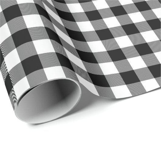 Zwart-witbuffels met inlooppapier cadeaupapier (Rol Hoek)