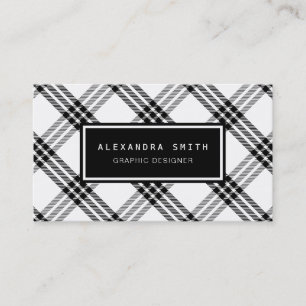 Zwart-witbuffels Visitekaartje