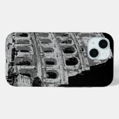 Zwart-witcolosseum Case-Mate iPhone Case (Achterkant (horizontaal))