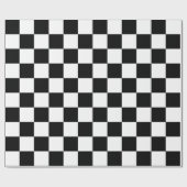 Zwart-witcontrollerpatroon Cadeaupapier (Vlak)