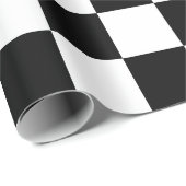 Zwart-witcontrollerpatroon Cadeaupapier (Rol Hoek)