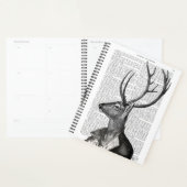 Zwart-witdeerportret Planner (Display)
