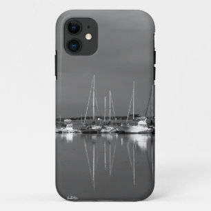 Zwart-witfotobeveiliger, vaartuigen iPhone 11 hoesje