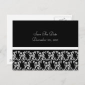 Zwart-witgeletterdheid Aankondigingskaart (Voorkant / Achterkant)