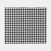 Zwart-witgeluid Fleece Deken (Voorkant (Horizontaal))