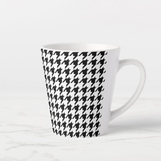 Zwart-witgeluid Latte Mok (Rechts)