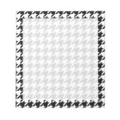 Zwart-witgeluid Notitieblok (Voorkant)