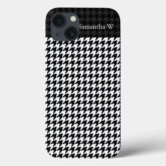 Zwart-witgeluid stijlvolle Mode Designer Case-Mate iPhone Case (Achterkant)