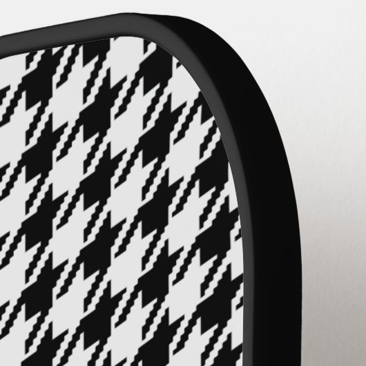 Zwart-witgeluid van Shirley Taylor Pickleball Paddle (Links Detail)