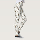Zwart-witgente Penguin Leggings (Rechts)