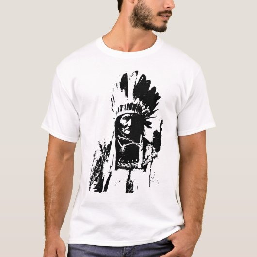 Zwart-witGeronimo T-shirt (Voorkant)