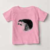 Zwart-witgrijs Wolf-schets (Voorkant)