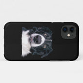 Zwart-withond Case-Mate iPhone Case (Achterkant (horizontaal))