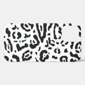 Zwart-witje-luipaard Dierlijke afdruk Hoesje-M Case-Mate iPhone Case (Achterkant (horizontaal))