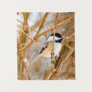 Zwart witkapje - originele foto wandkleed