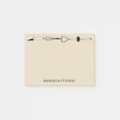 Zwart-witkeukengereedschap Personaliseren Post-it® Notes (Voorkant)
