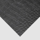 Zwart witlaarder afdrukken tissuepapier (Detail)