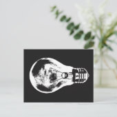 Zwart-witlamp - Briefkaart (Staand voorkant)