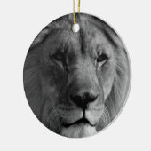 Zwart-witleeuw Ornament (Links)