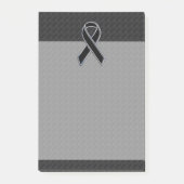 Zwart-witlint-lintjesbewustzijn Post-it® Notes (Voorkant)