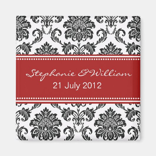 Zwart-witmasker opslaan Datum magneet (Voorkant)