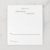 Zwart-witminimalistisch huwelijk traditionele mode (Buitenkant ongevouwen)