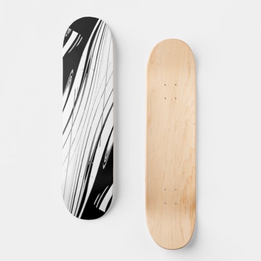 Zwart-witmoderne Skateboard (Voorkant)