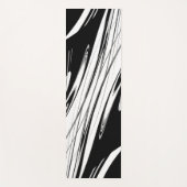 Zwart-witmoderne Yogamat (Voorkant)