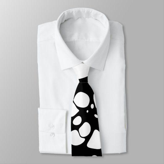 Zwart-witonthouding Stropdas (Gebonden)