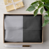 Zwart-witpapier en zilverpapier tissuepapier (Geschenk)