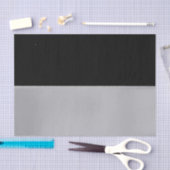 Zwart-witpapier en zilverpapier tissuepapier (Craft)