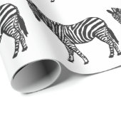 Zwart-witpapier voor Zebra Cadeaupapier (Rol Hoek)