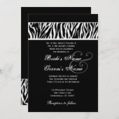 Zwart-witpapier voor Zebra Kaart (Voorkant / Achterkant)