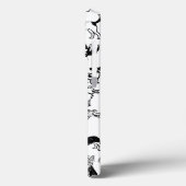 Zwart-witpatroon | Cute Canine Lover's Case-Mate iPhone Case (Achterkant / Links)