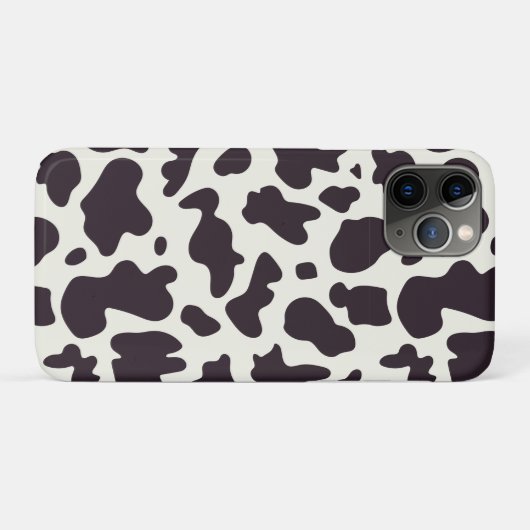Zwart-witpatroon Koe afdrukken Case-Mate iPhone Case (Achterkant (horizontaal))
