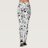 Zwart-witPickleball Leggings (Achterkant)